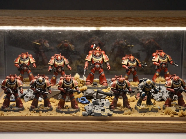 Как сделать витрину для демонстрации миниатюр Warhammer 40K