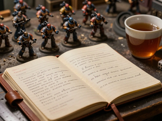 Как вести заметки по играм Warhammer 40K и учиться на ошибках