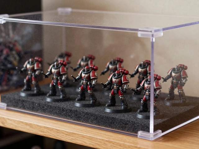 Как защитить окрашенные модели Warhammer 40K от пыли: полное руководство по хранению и чистке