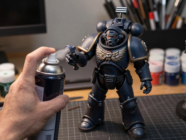 Матовые, сатиновые и глянцевые лаки для Warhammer 40K: когда и как использовать