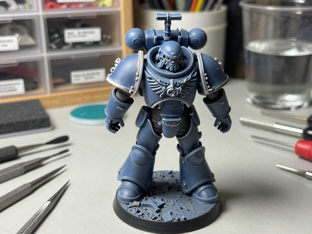 Пилки и шлифовка для Warhammer 40K: необходимые инструменты обработки миниатюр