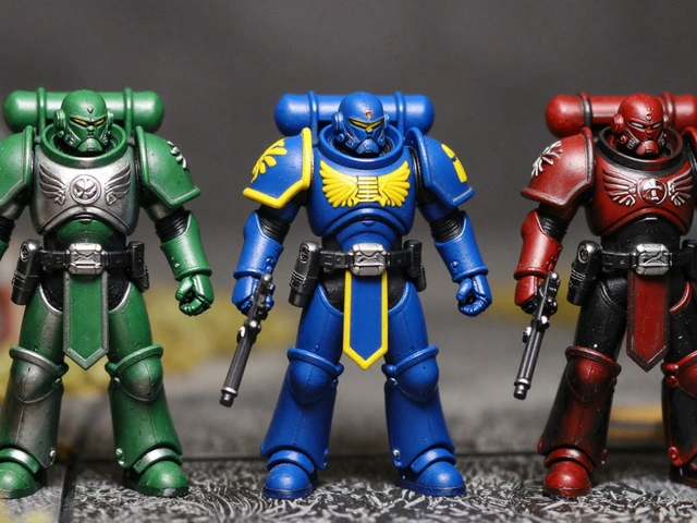 Рецепты цветов для фирменных схем покраски фракций Warhammer 40K