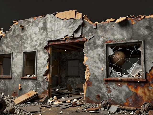 Руины зданий для Warhammer 40K: как сделать разрушенные локации своими руками