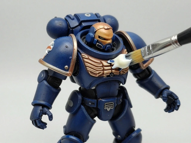 Система контрольных слоёв для стабильного качества окраски миниатюр Warhammer 40K