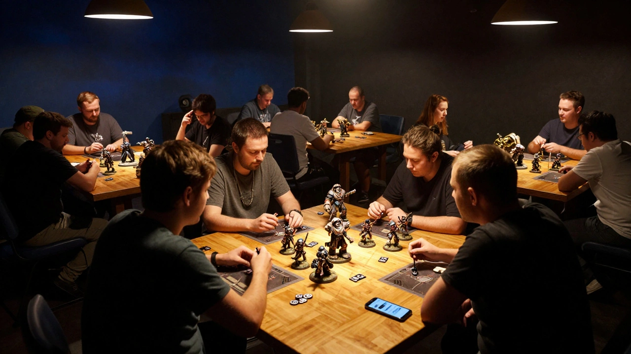 Управление социальными сетями клуба Warhammer 40K: контент и расписание