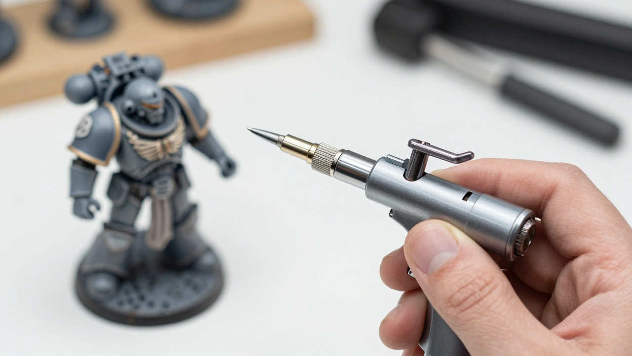Аэрограф для Warhammer 40K: выбор, настройка и секреты покраски миниатюр