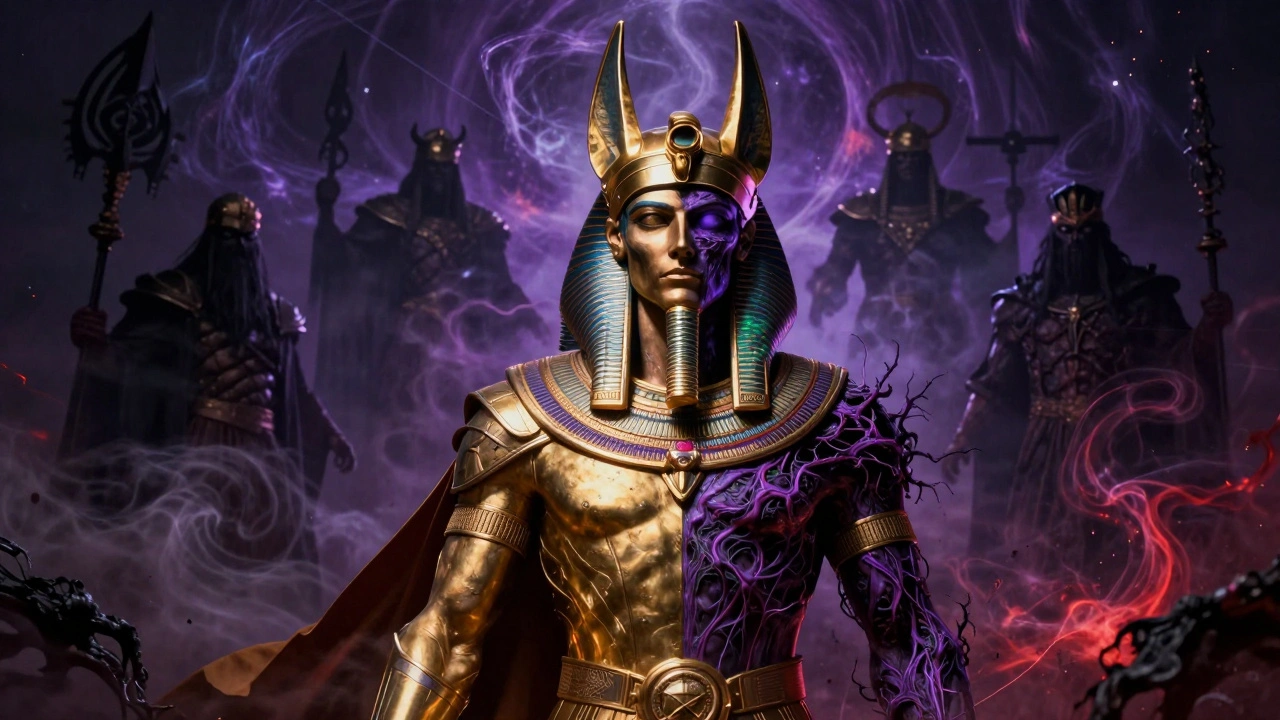 Хорус Луперкаль, охваченный влиянием темных богов Хаоса