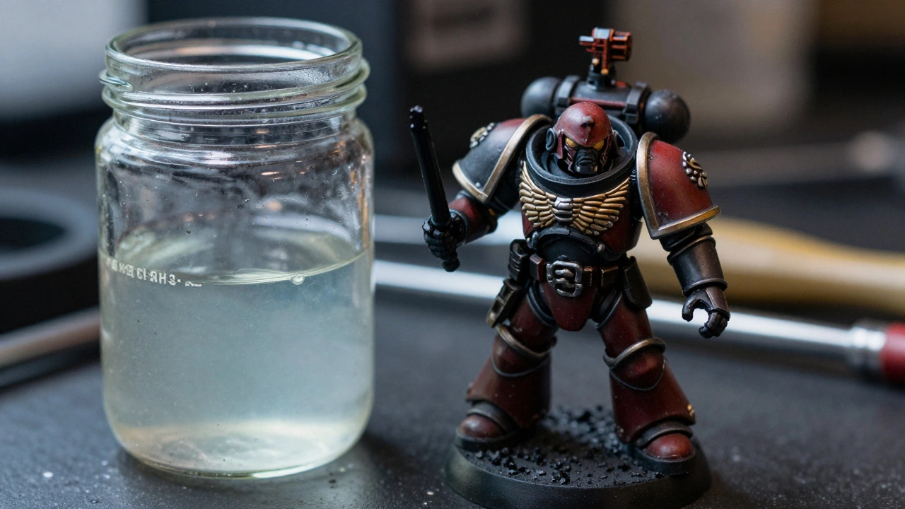 Как безопасно снять краску с миниатюр Warhammer 40K: полный гид по очистке