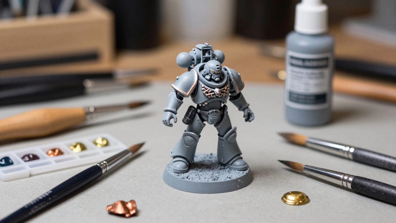 Как красить золото и бронзу в Warhammer 40K: быстрые рецепты и техники