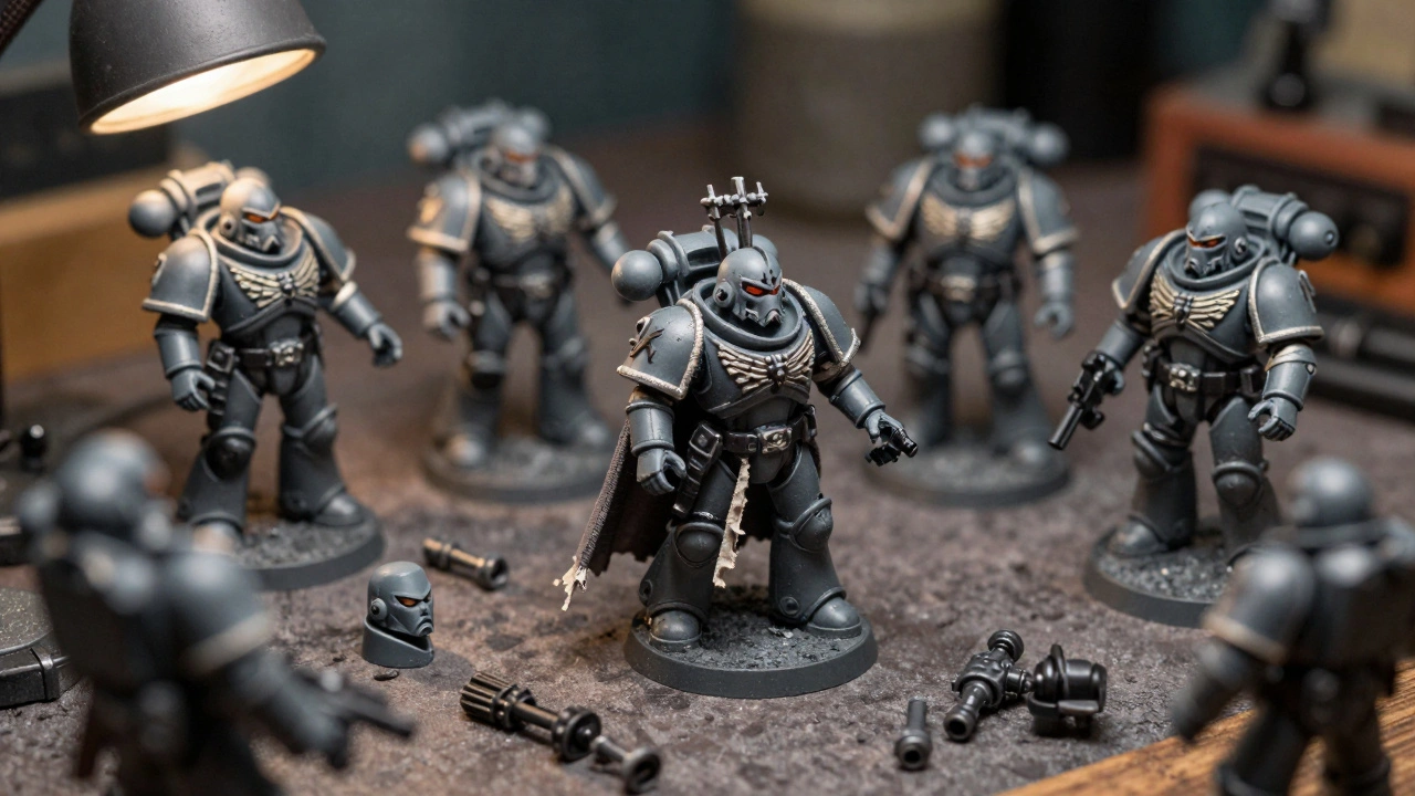Как подбирать битс для kitbashing армий Warhammer 40K: полное руководство