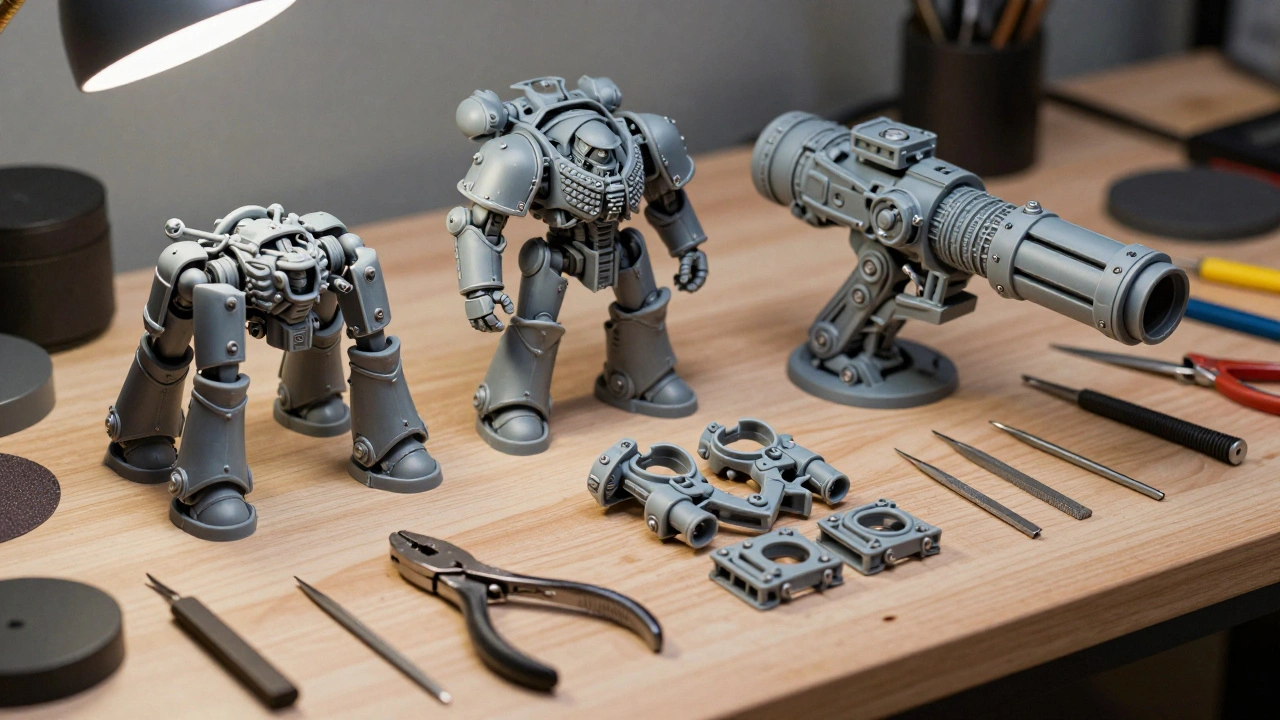 Как собрать титана Warhammer 40K: гид по мегаструктурам и сложным моделям