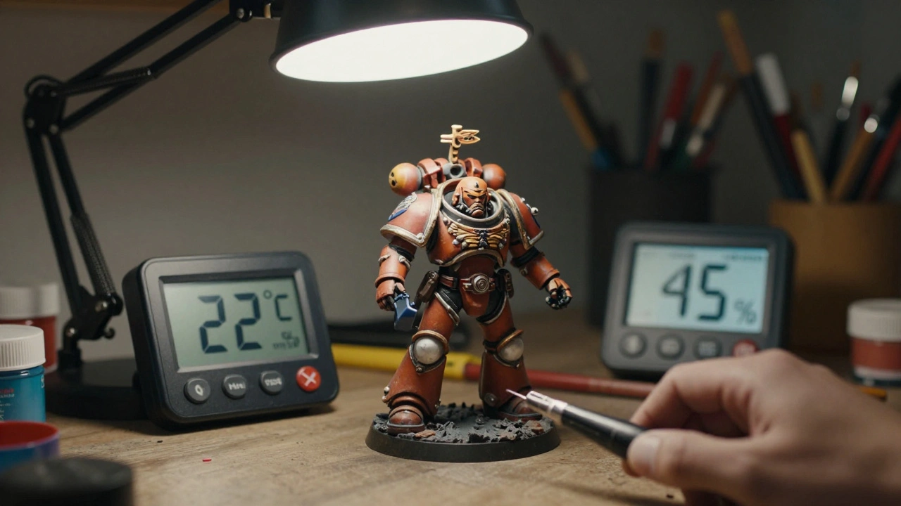 Как создать идеальный климат в комнате для хобби Warhammer 40K