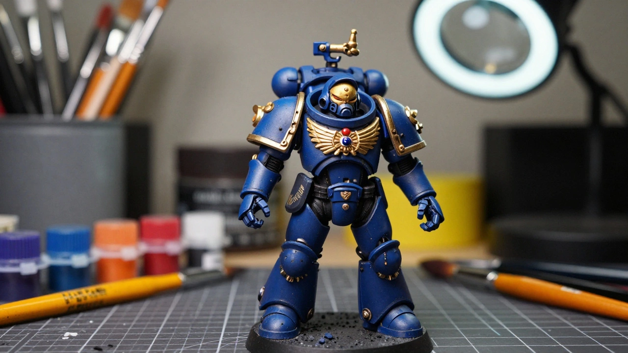 Как выбрать лак для миниатюр Warhammer 40K: сравнение матового и глянцевого финиша