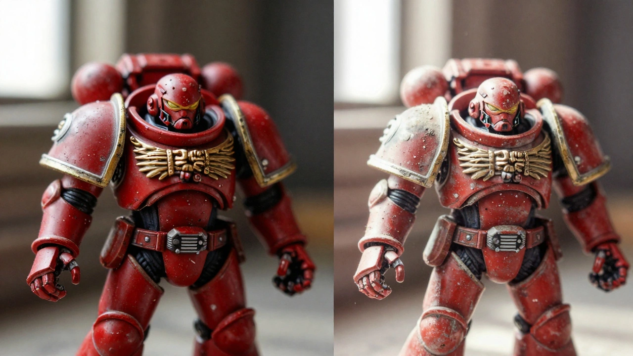 Как защитить миниатюры Warhammer 40K от выцветания: гид по UV-защите