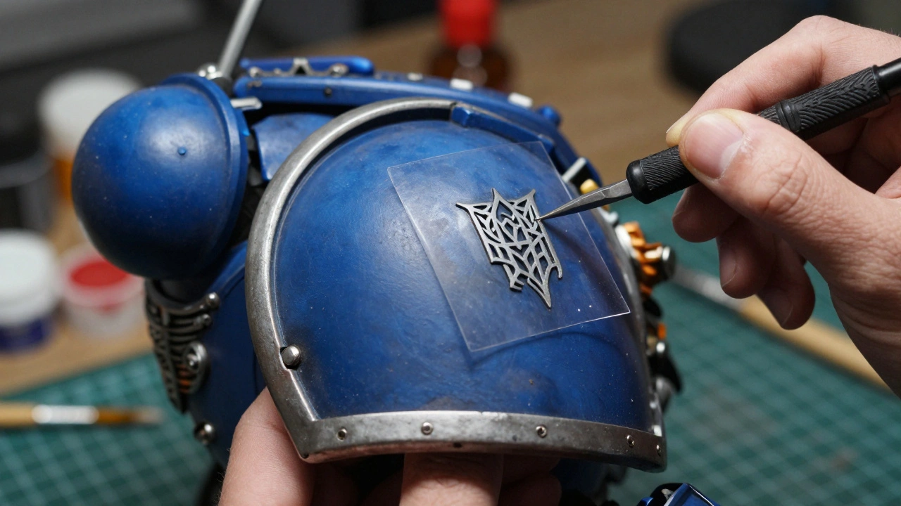 Кастомные трансферы и декали для Warhammer 40K: гид по созданию уникальных схем