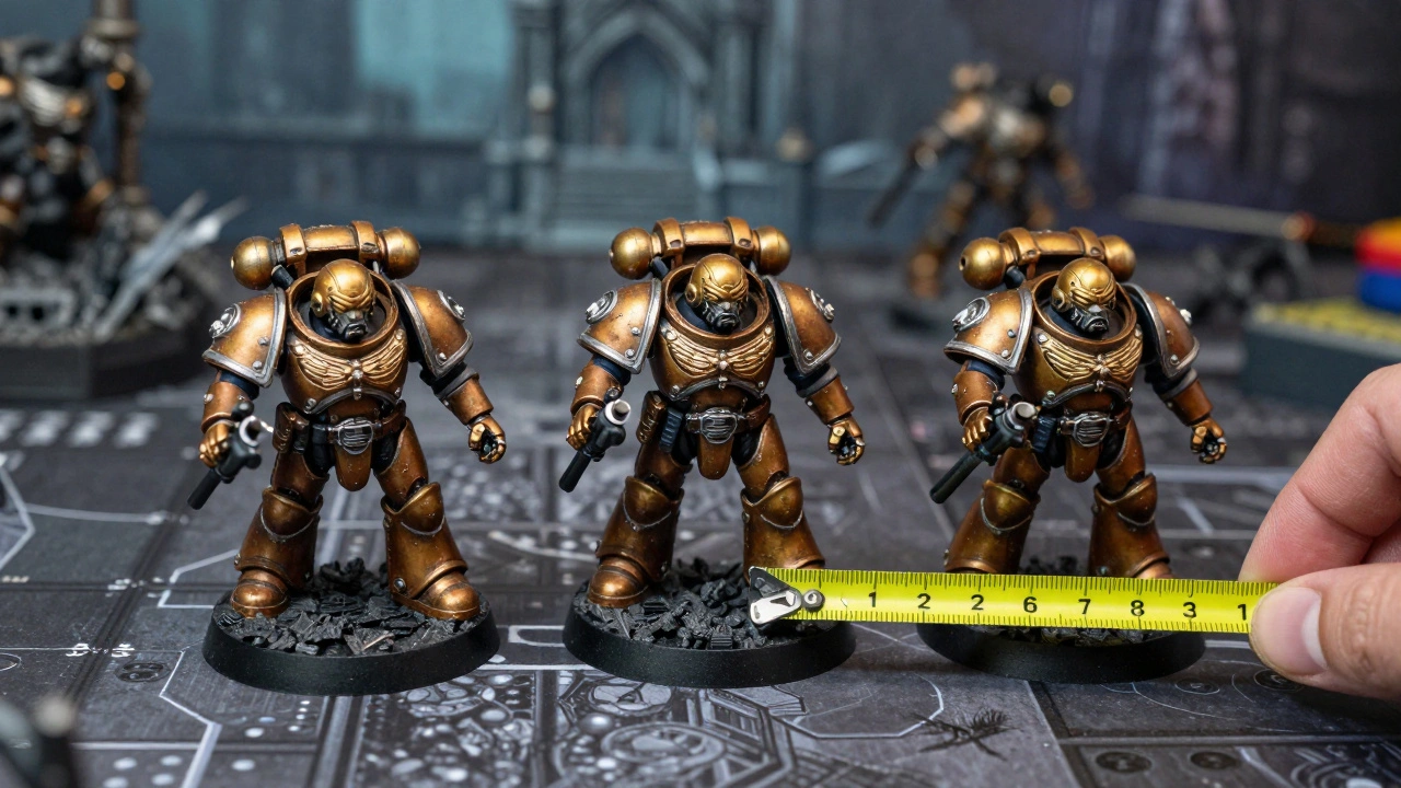 Когезия отряда в Warhammer 40K: правила расстояний и штрафы