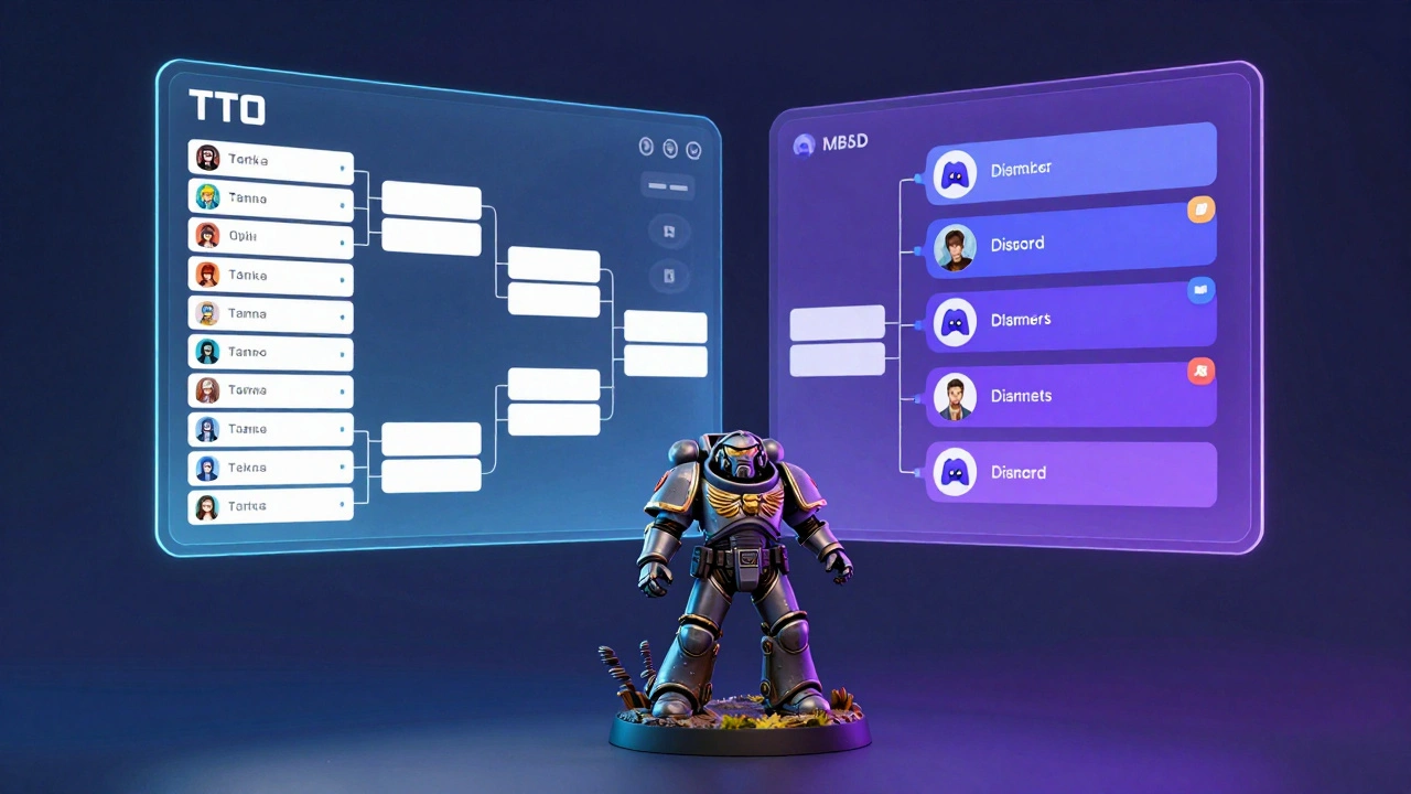 Концепция связки TTO и Discord для организации турнира по варгеймам