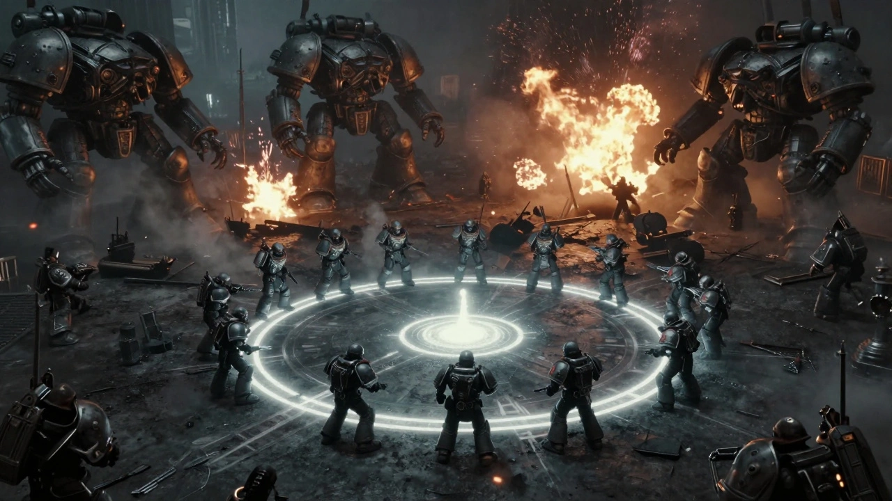 Objective Control в Warhammer 40K: как захватывать и удерживать точки