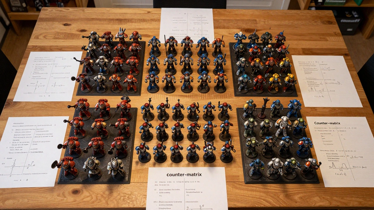 Организованные отряды миниатюр и расчеты вероятности на столе