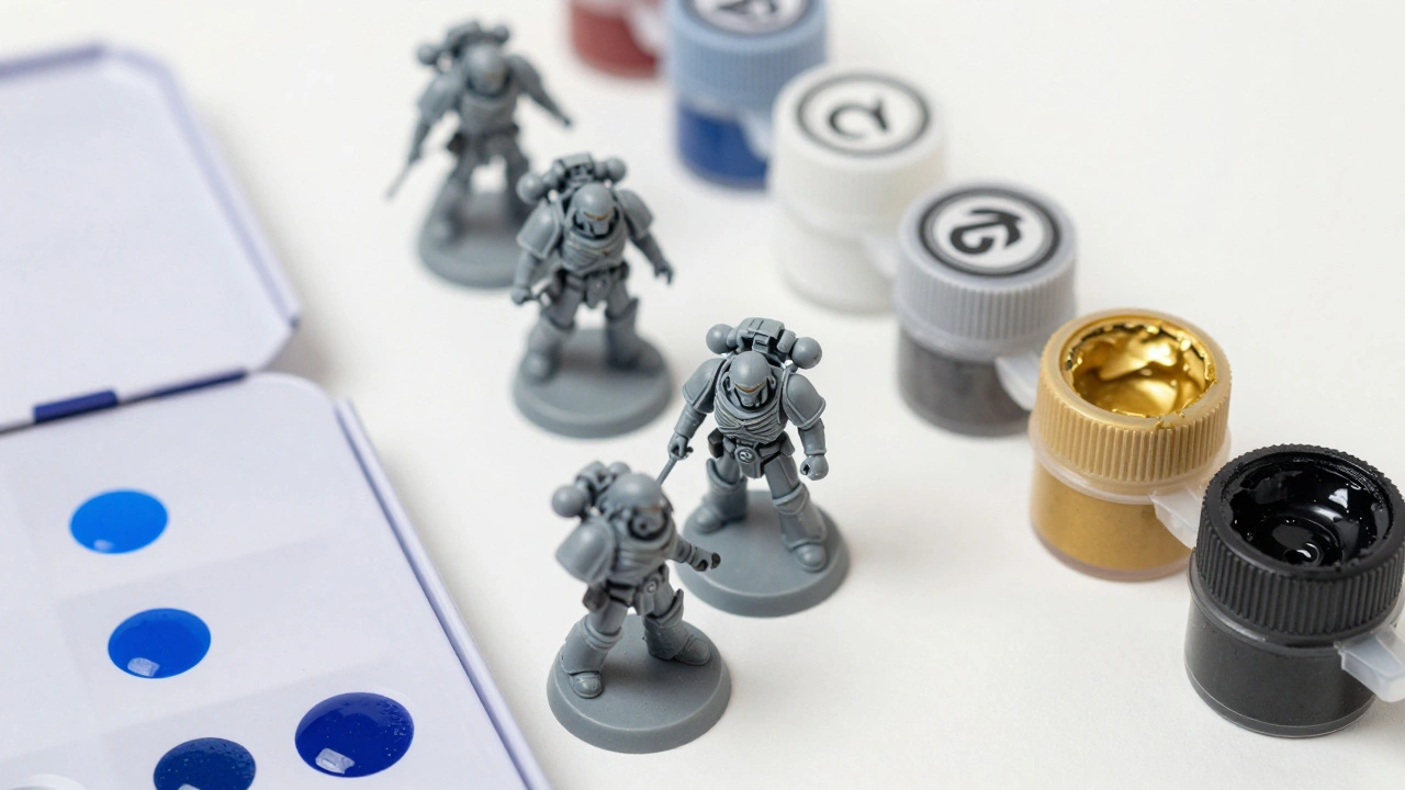 Палитра и рабочее место для Warhammer 40K: как организовать зону покраски