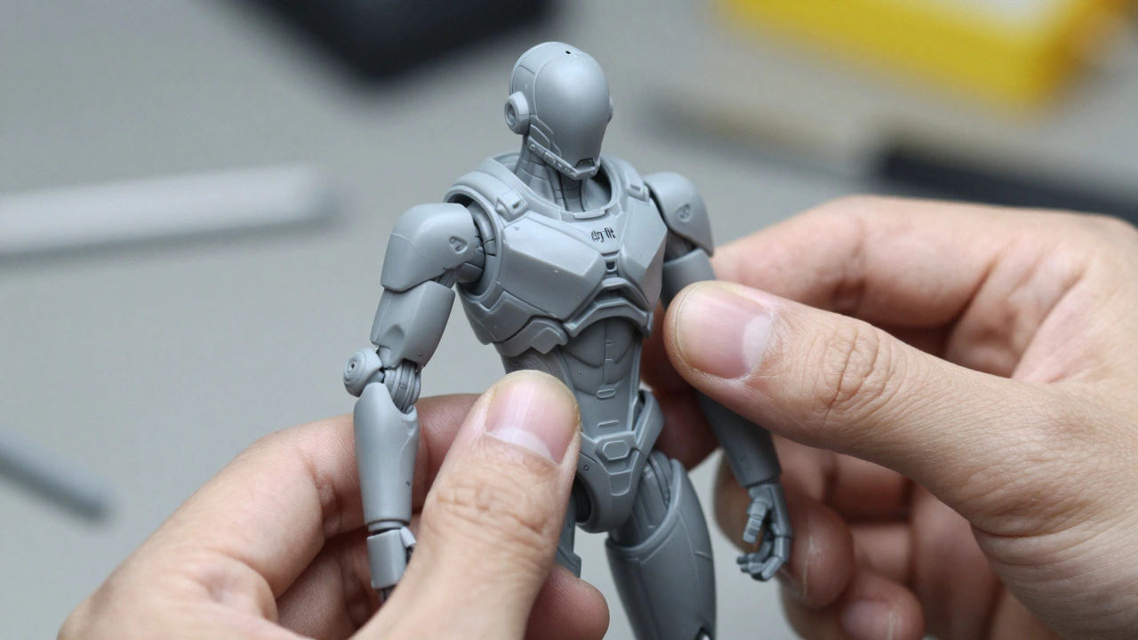 Проверка позы модели при сухой сборке деталей