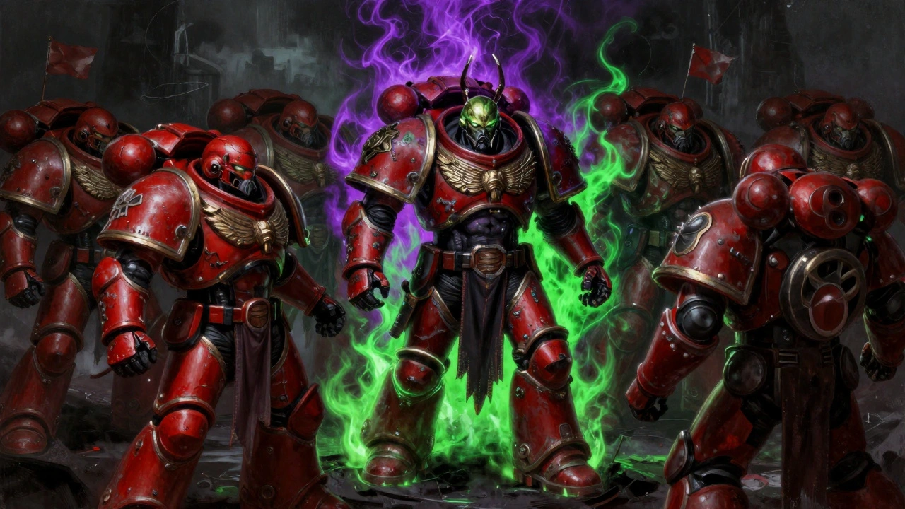 Раскол легионов космодесанта: лоялисты против предателей Хоруса