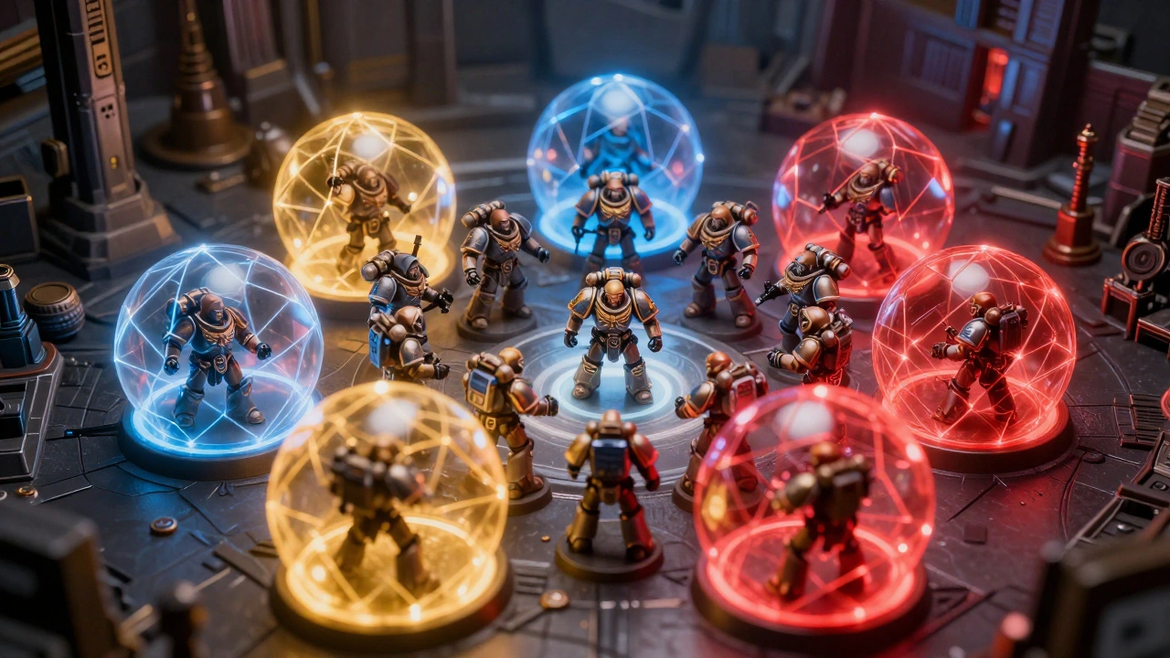 Разбор аур в Warhammer 40K: как работают лимиты и сложные взаимодействия