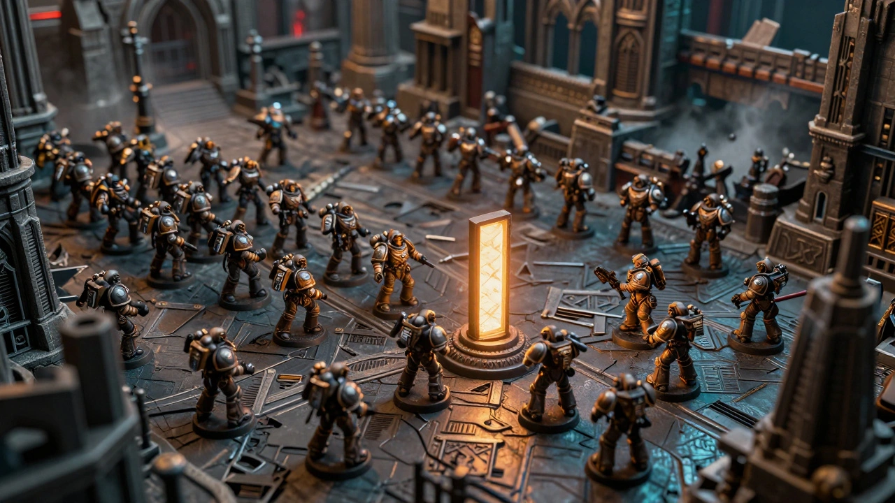 Тактики Warhammer 40K для турниров: как захватывать и контролировать цели