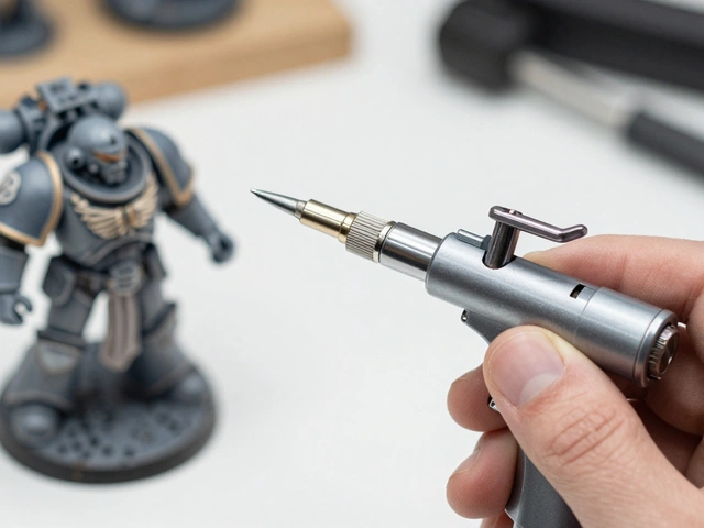 Аэрограф для Warhammer 40K: выбор, настройка и секреты покраски миниатюр