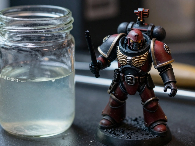 Как безопасно снять краску с миниатюр Warhammer 40K: полный гид по очистке