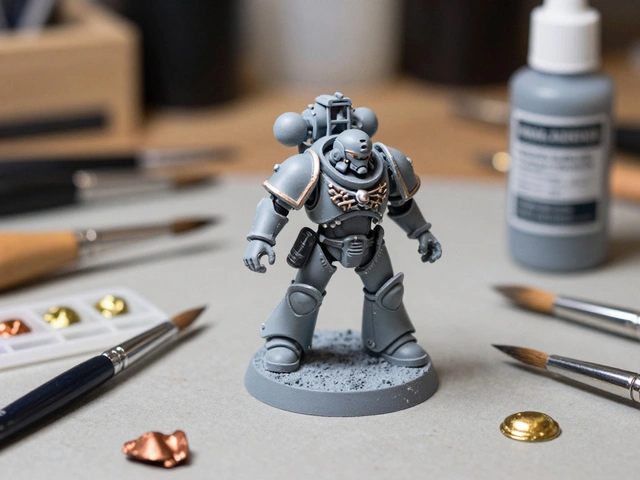Как красить золото и бронзу в Warhammer 40K: быстрые рецепты и техники