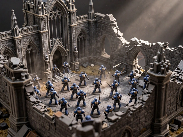 Как планировать террейн в Warhammer 40K: линии огня и тактика размещения