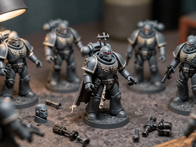 Как подбирать битс для kitbashing армий Warhammer 40K: полное руководство