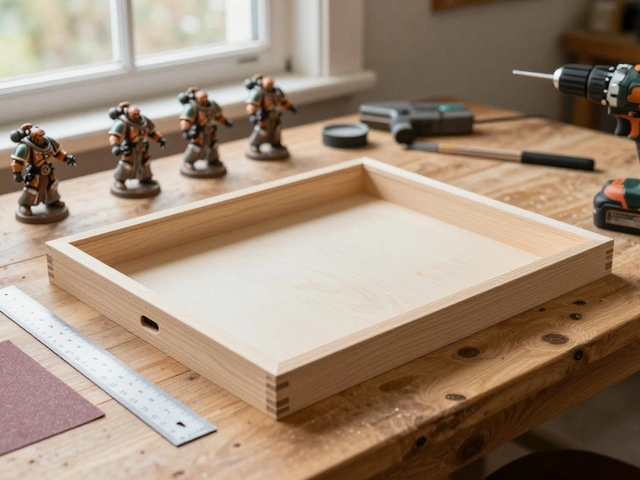 Как сделать витрину для Warhammer 40K своими руками: пошаговый гид из доступных материалов