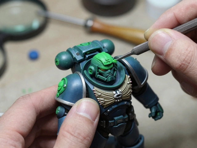 Как соблюдать пропорции при скульптинге миниатюр Warhammer 40K: Полный гид