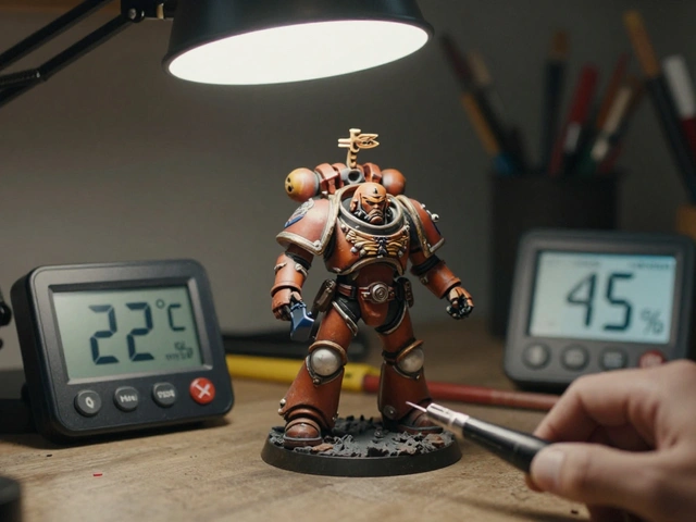 Как создать идеальный климат в комнате для хобби Warhammer 40K
