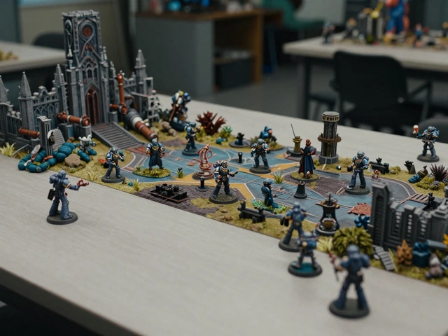 Как справедливо разделить стоимость террейна в клубе Warhammer 40K