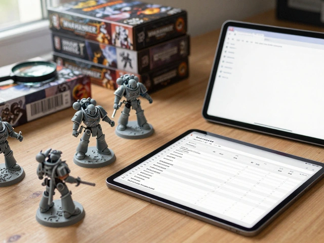 Как упорядочить каталожные номера и датасхемы для коллекции Warhammer 40K