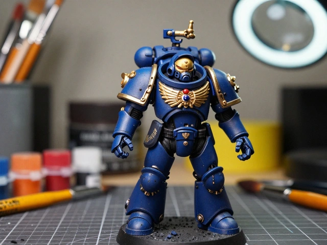 Как выбрать лак для миниатюр Warhammer 40K: сравнение матового и глянцевого финиша