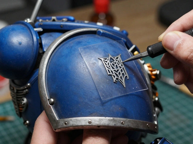 Кастомные трансферы и декали для Warhammer 40K: гид по созданию уникальных схем