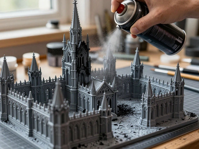 Краски и лаки для террейна Warhammer 40K: гид по долговечному покрытию