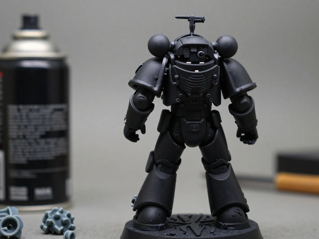 Слоистая окраска миниатюр Warhammer 40K: руководство по созданию глубины и реализма