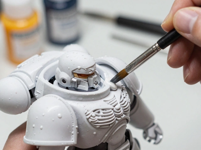 Т’ау фьютуризм: как добиться идеальных панелей и четких меток в Warhammer 40K