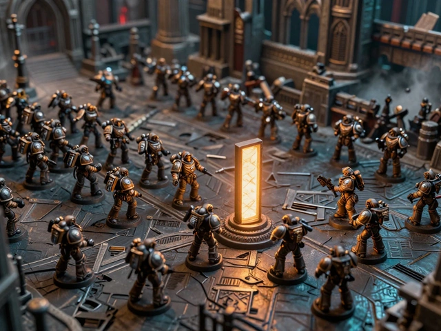 Тактики Warhammer 40K для турниров: как захватывать и контролировать цели