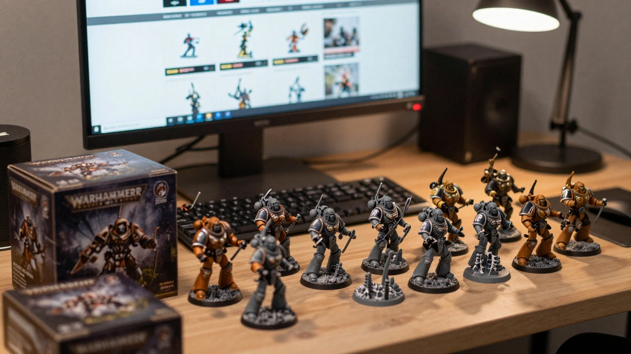 Вторичный рынок Warhammer 40K: как дешево собрать армию через eBay и локальные группы