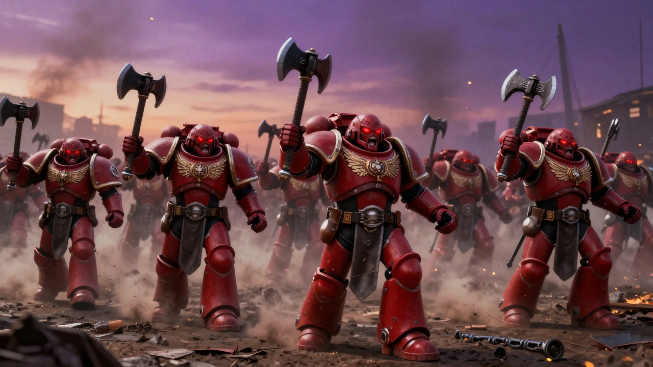 World Eaters в Warhammer 40K: тактика, лор и особенности берсеркеров Кхорна