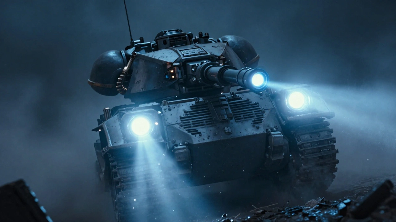Армии Warhammer 40K с LED-подсветкой: галерея, технологии и визуальный стиль