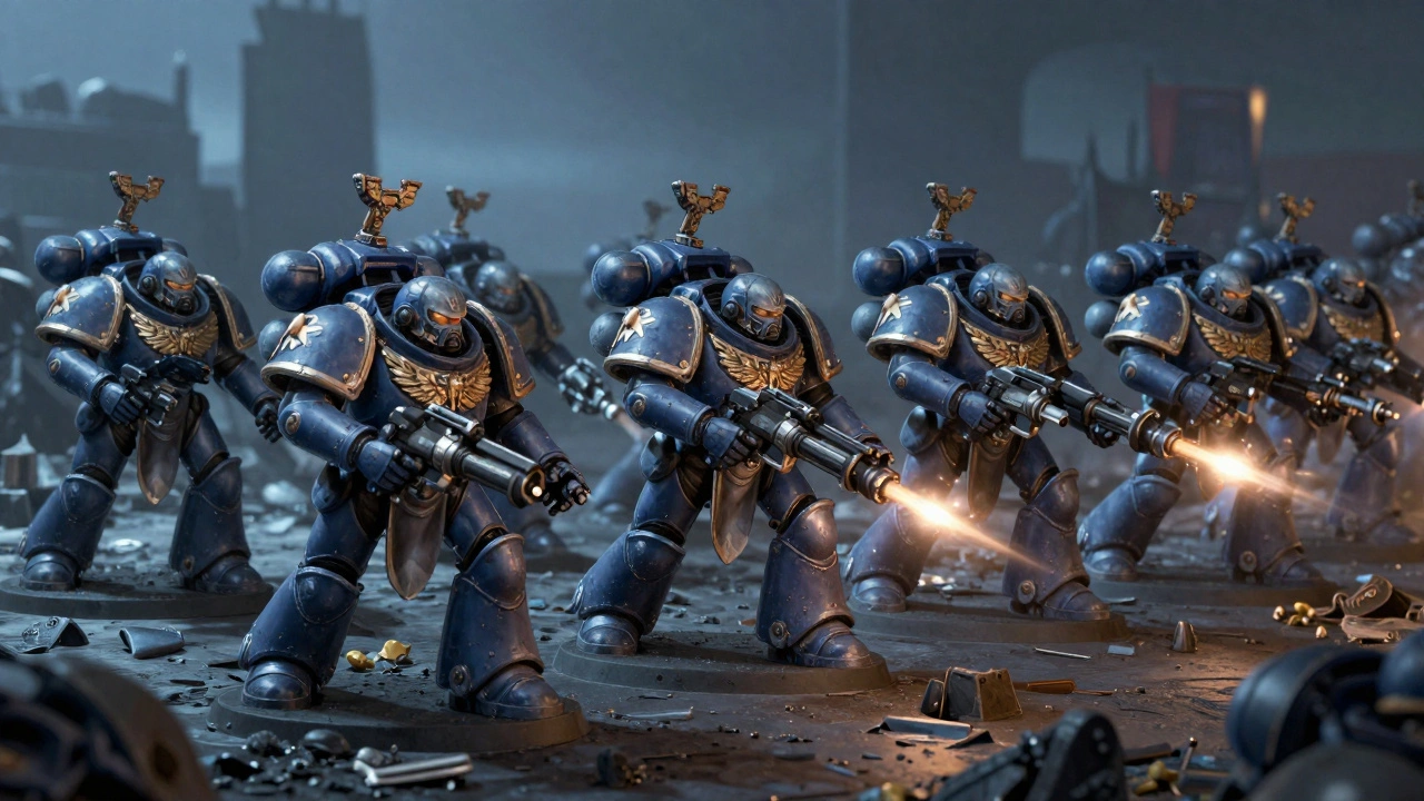 Ближний бой в Warhammer 40,000 10-й редакции: пошаговая инструкция по Piling In и консолидации
