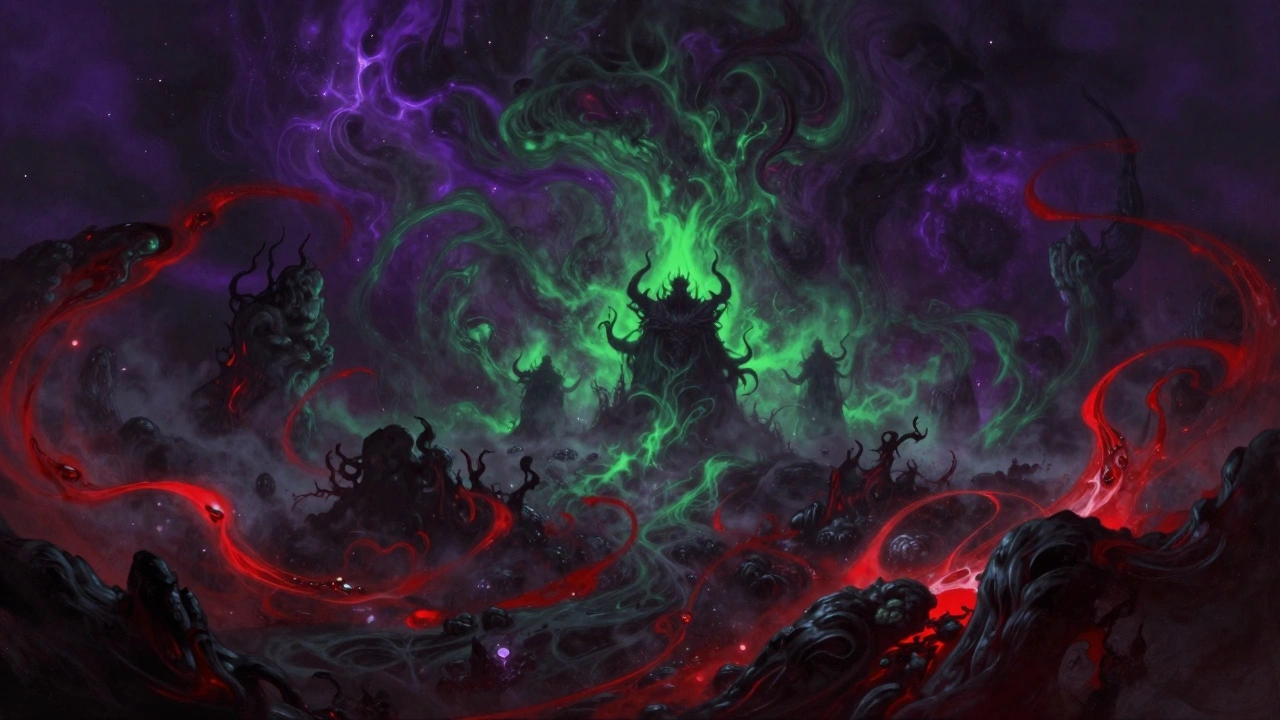 Хаос в Warhammer 40K: четыре бога Варпа и их культы