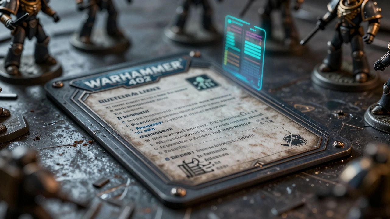 Как читать даташиты Warhammer 40k: разбор характеристик, ключевых слов и способностей